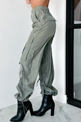 You've Heard About Me Cargo Utility Pants (Olive)