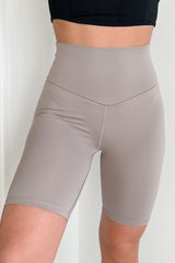 Be In Your Element High Rise Biker Shorts (Ash)