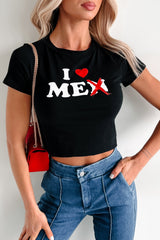"I Love Me" Graphic Tee (Black)