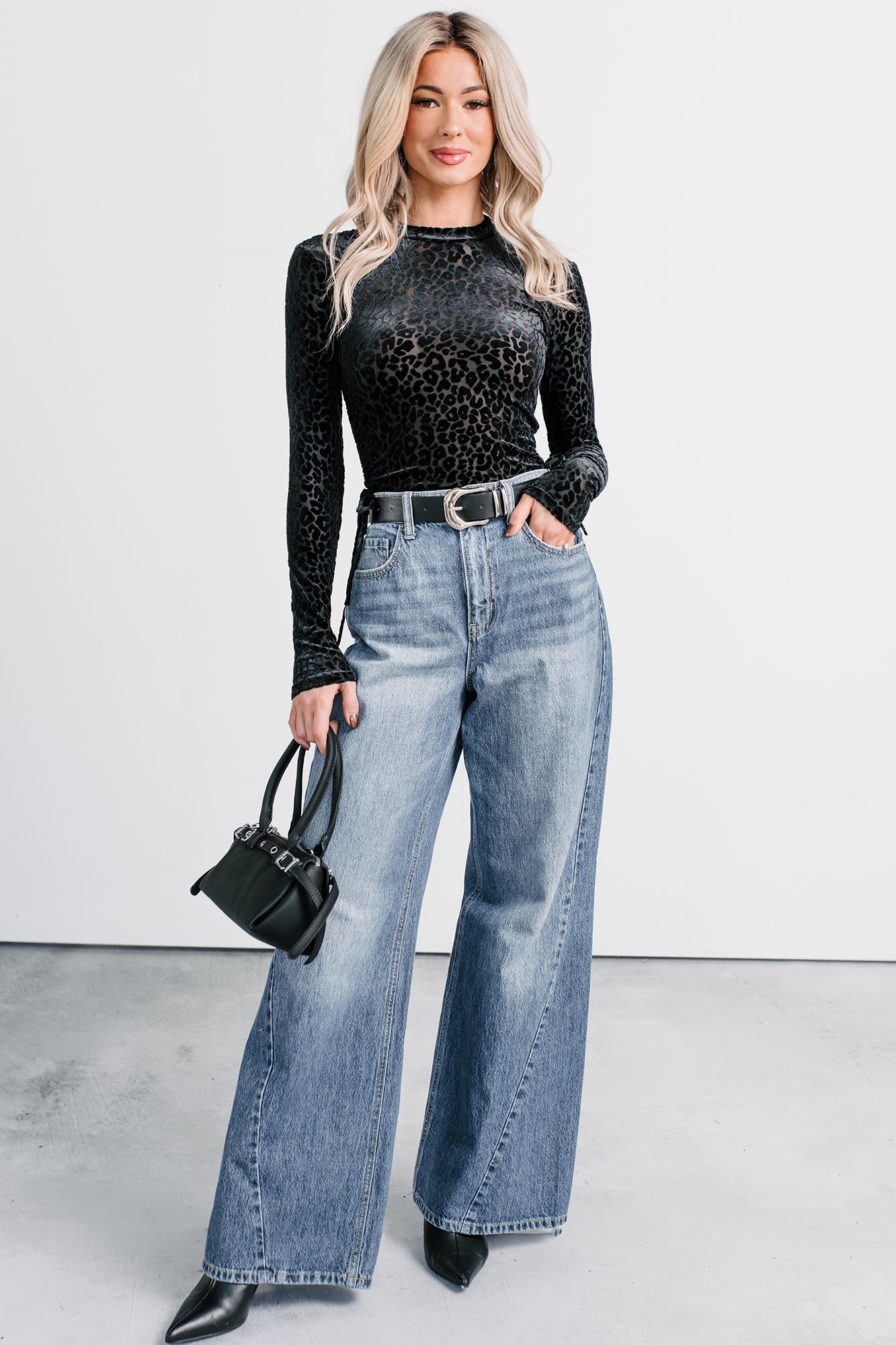 Jianna High Rise Wide Leg Cello Jeans (Medium)