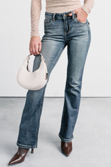 Roman Mid Rise Bootcut Cello Jeans (Dark Tint)