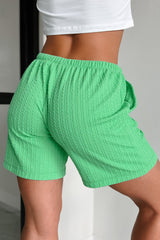 Good News Textured Shorts (Garden Green)