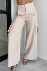 Finally On Time Cargo Pants (Taupe)