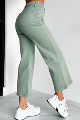 Cincinnati High Rise Tummy Control Special A Crop Jeans (Olive)
