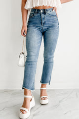 Benedict Bootcut Mica Denim Jeans (Medium)