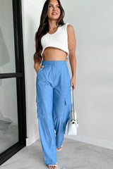 Chic Tendencies Sweater Knit Crop Top (Off White)