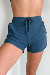 Playing With Heart Mono B Active Short (Midnight Navy)