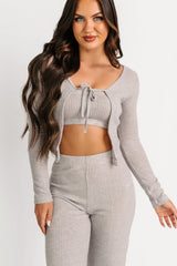 Friendly Reminder Three Piece Lounge Set (Grey)