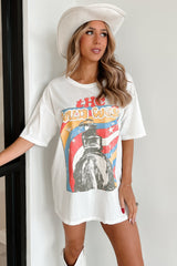 "The Wild West" Oversized Graphic Tee (Ivory)