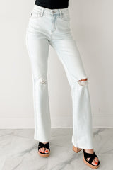Paul Distressed Judy Blue Straight Leg Jeans (Light)