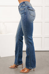 Roman Mid Rise Bootcut Cello Jeans (Medium)