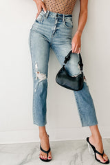 Delphine Distressed Straight Leg Cello Jeans (Light)