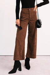 My Cup Of Tea Corduroy Pants (Mocha Mousse)