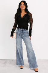 Jack High Rise Wide Leg Judy Blue Jeans (Medium)