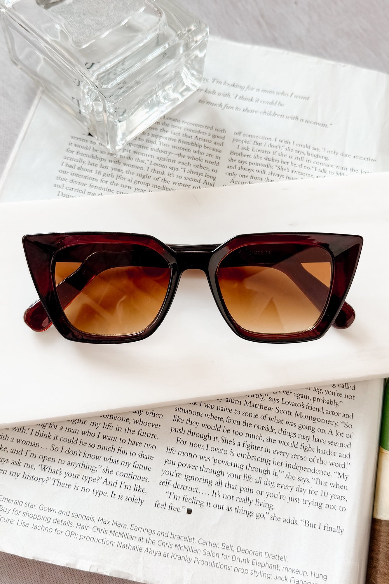 Errand Chic Squared Cat Eye Sunglasses (Multiple Color Options)