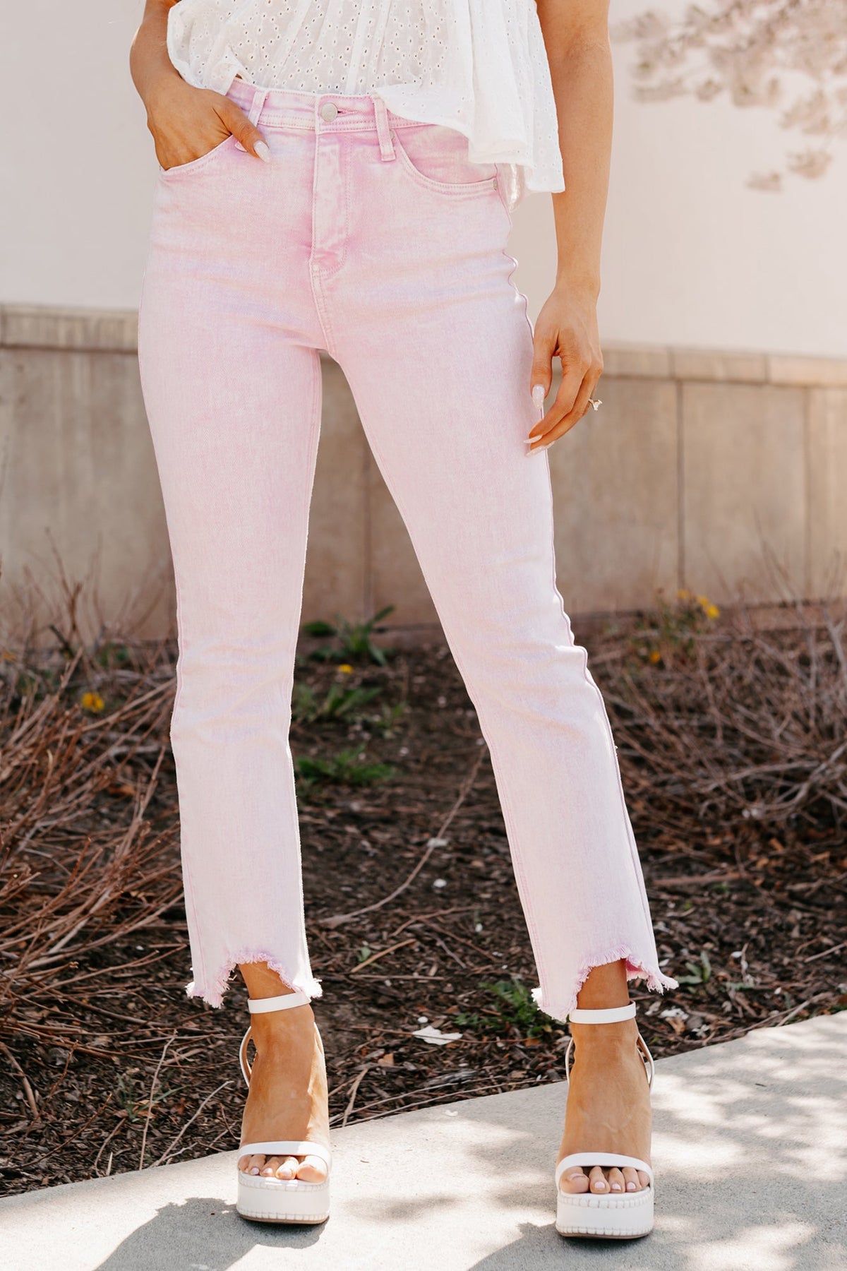 Brad Tummy Control Kick Flare Saige Jeans (Orchid)